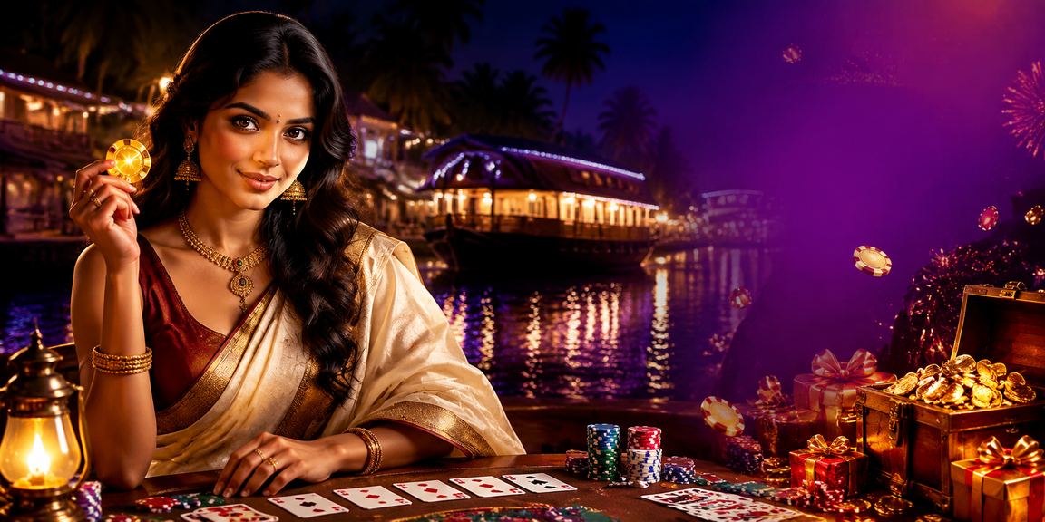 Kerala backwaters Teen Patti Bollywood scene